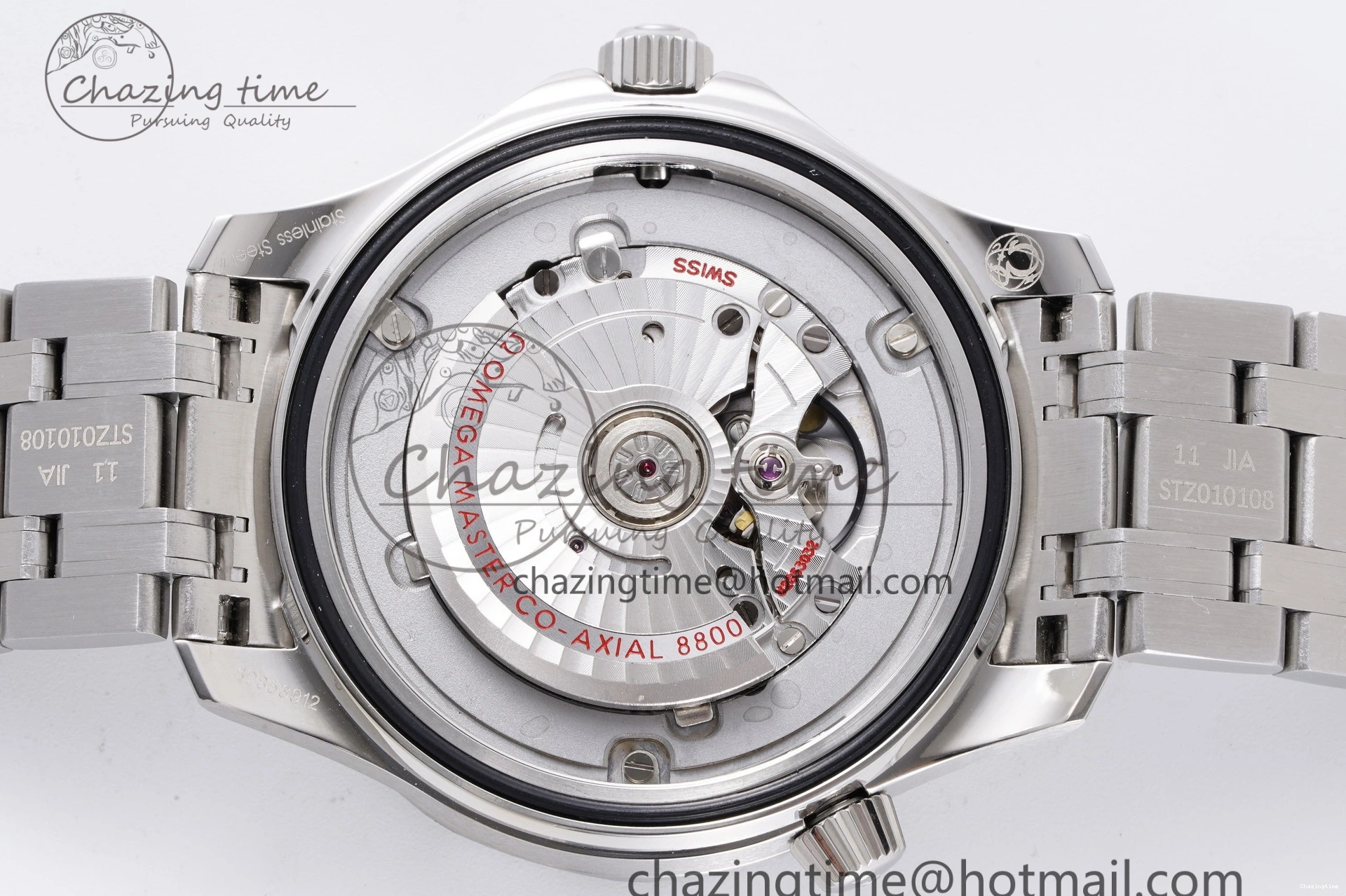 0322 Seamaster Diver 300M ZF 1:1 Best Edition Green Ceramic Green Dial on SS Bracelet A BestValue 7825